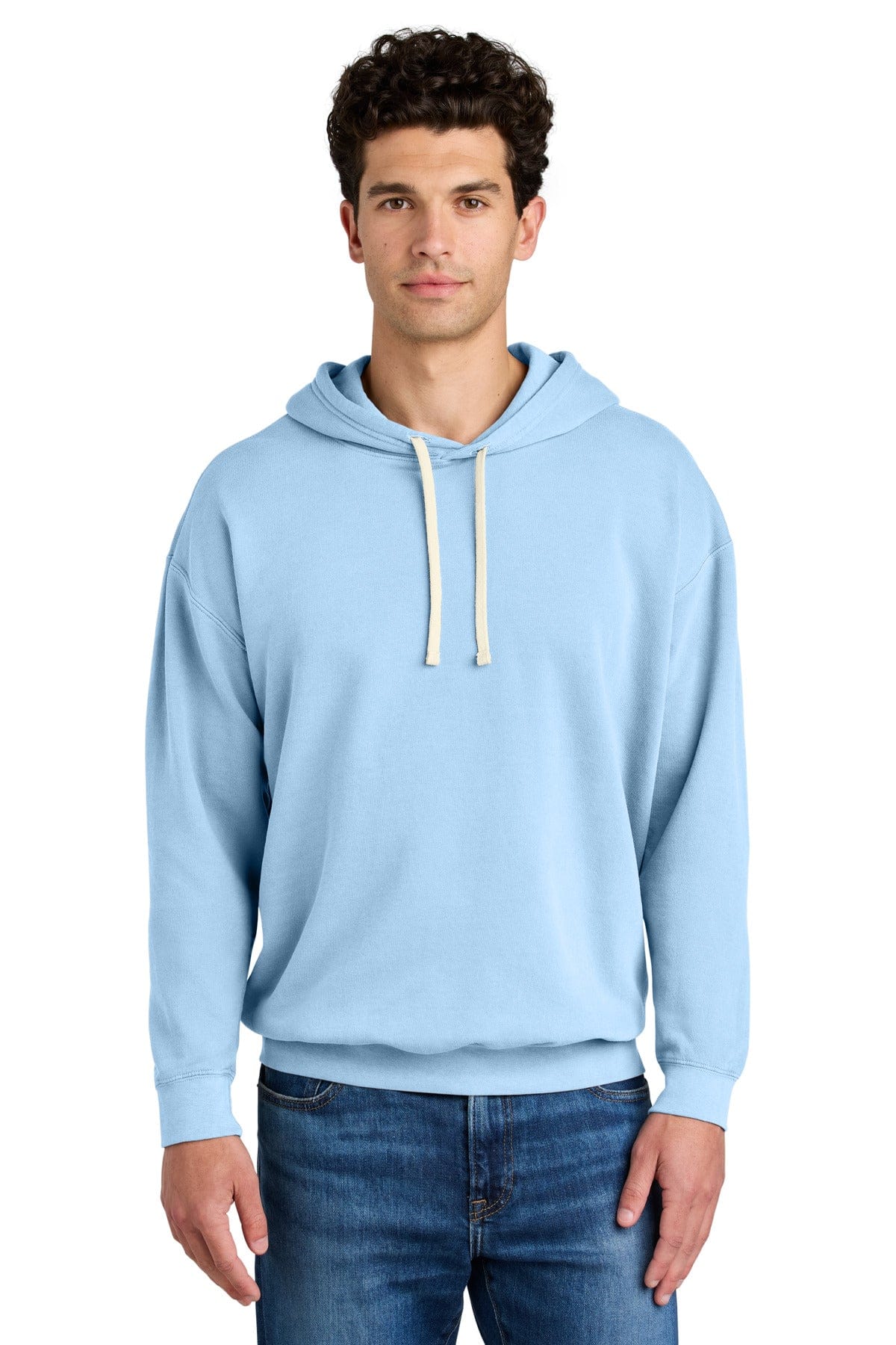 Comfort Colors Sweatshirts/Fleece 3XL / Hydrangea Comfort Colors® Lightweight Hooded Sweatshirt 1467