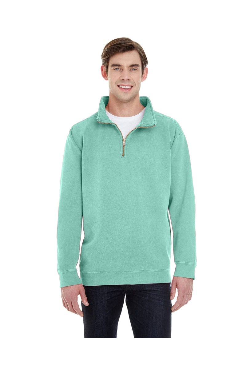 Comfort Colors Sweatshirts/Fleece S / Island Reef Comfort Colors 1580: 1/4 Zip Sweatshirt