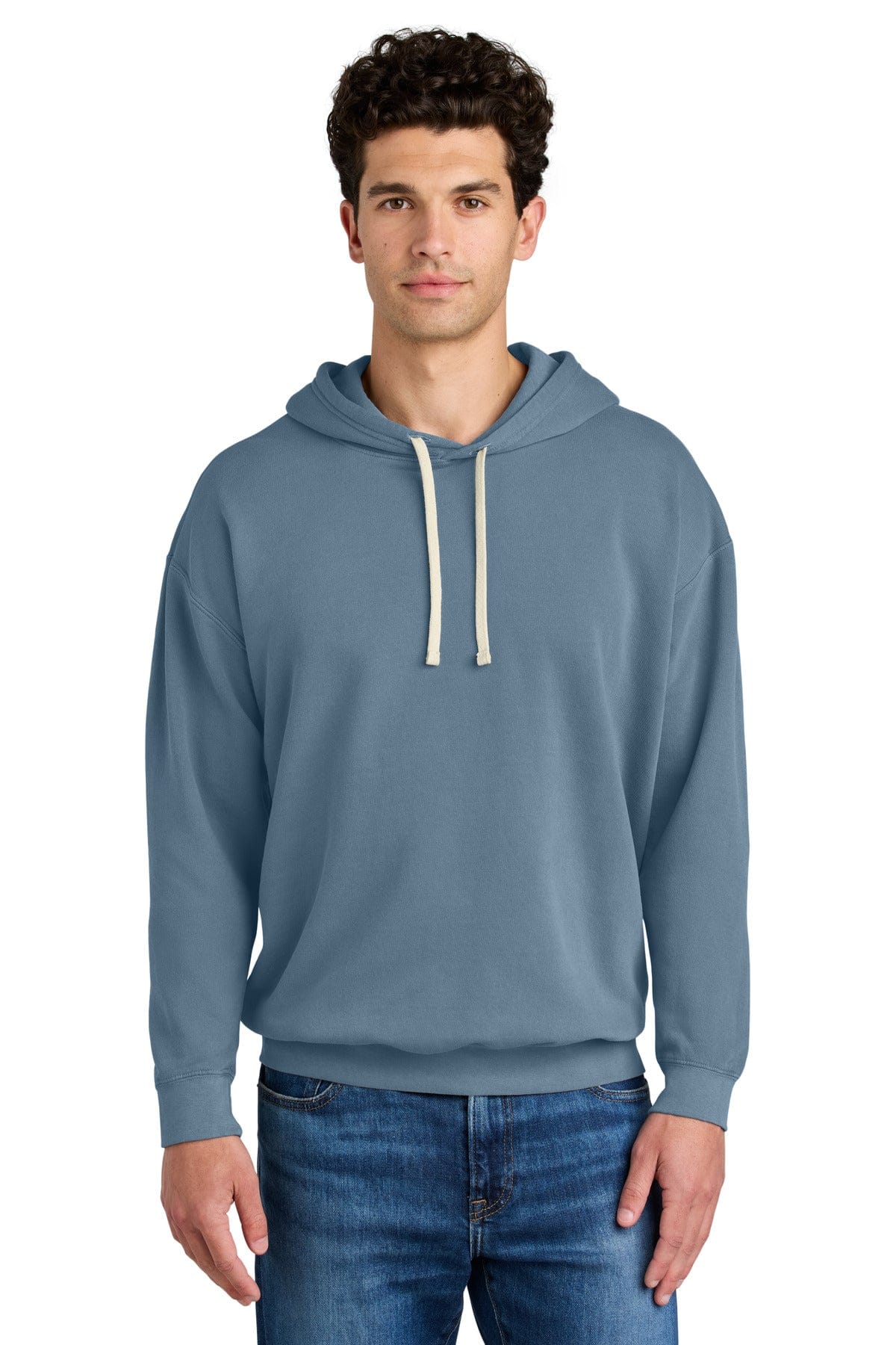 Comfort Colors Sweatshirts/Fleece XL / Blue Jean Comfort Colors® Lightweight Hooded Sweatshirt 1467