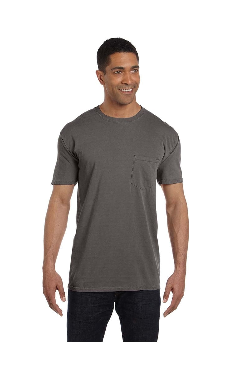 Comfort Colors T-Shirts S / Pepper Comfort Colors 6030CC: Adult Heavyweight RS Pocket T-Shirt