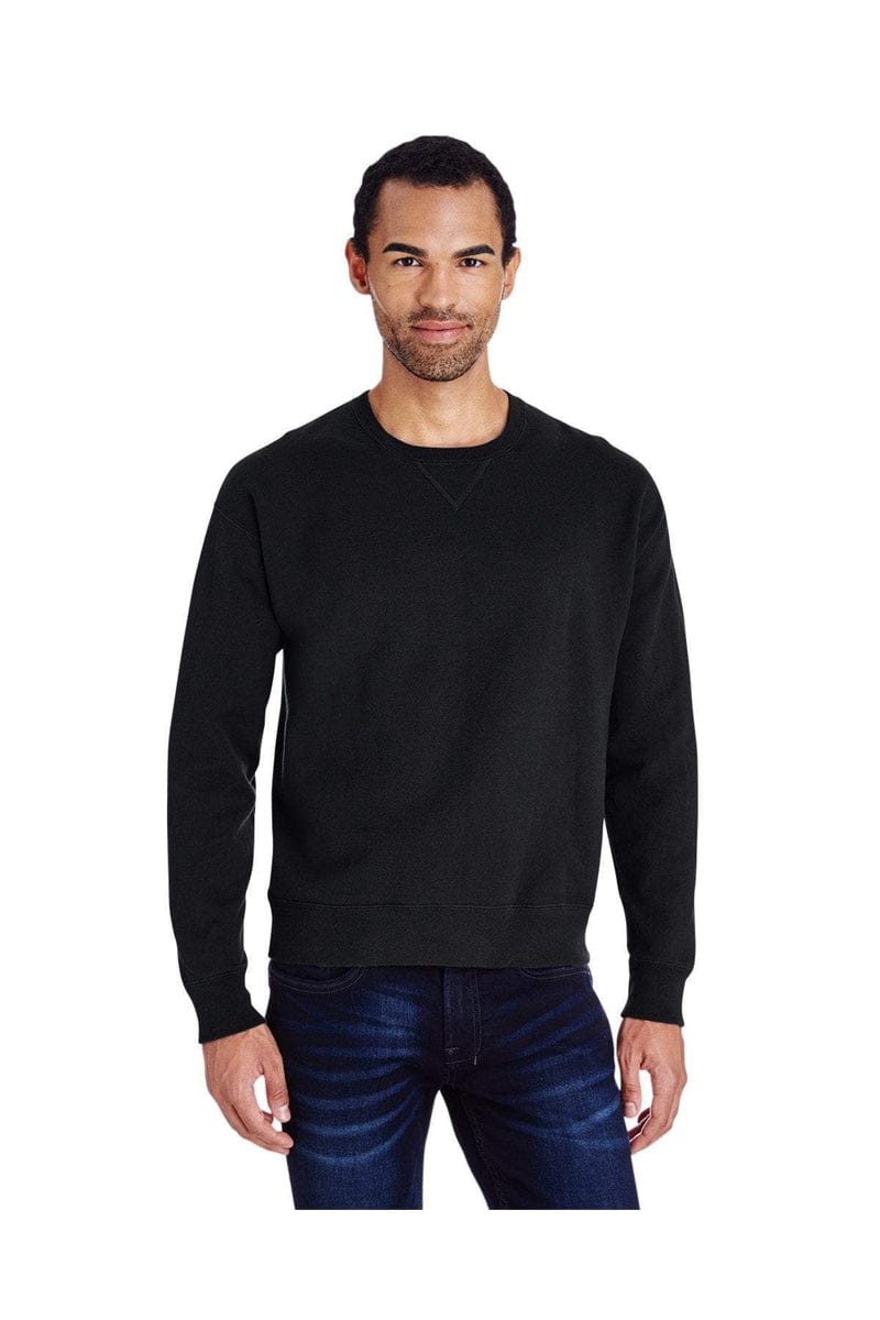 ComfortWash by Hanes Sweatshirts/Fleece ComfortWash by Hanes GDH400: Unisex 7.2 oz., 80/20 Crew Sweatshirt