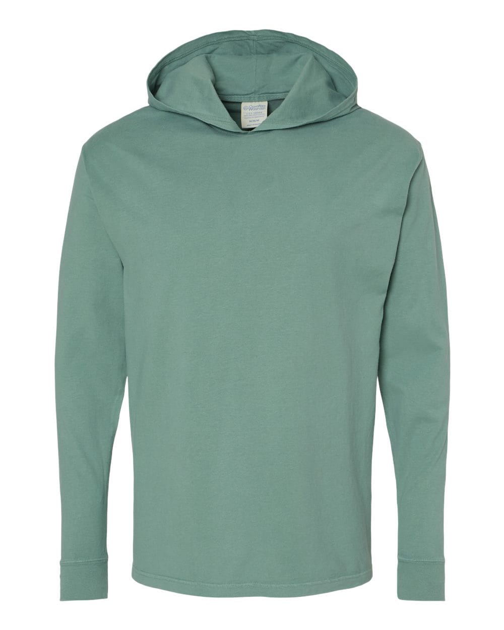 ComfortWash by Hanes T-Shirts - Long Sleeve ComfortWash by Hanes GDH280 Unisex Garment-Dyed Jersey Hooded Long Sleeve T-Shirt