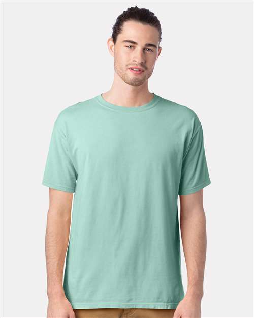 ComfortWash by Hanes T-Shirts S / Honeydew ComfortWash by Hanes GDH100 Men's 5.5 oz., 100% Ringspun Cotton Garment-Dyed T-Shirt