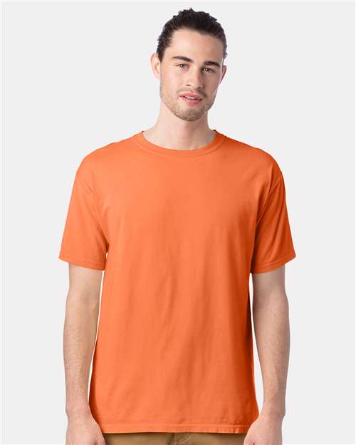 ComfortWash by Hanes T-Shirts S / Horizon Orange ComfortWash by Hanes GDH100 Men's 5.5 oz., 100% Ringspun Cotton Garment-Dyed T-Shirt