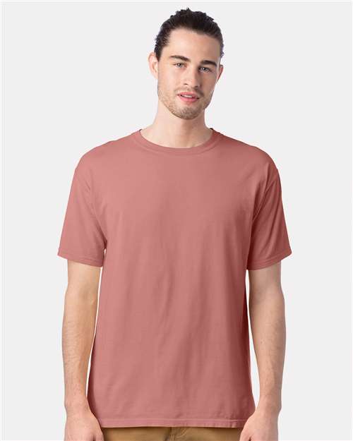ComfortWash by Hanes T-Shirts S / Mauve ComfortWash by Hanes GDH100 Men's 5.5 oz., 100% Ringspun Cotton Garment-Dyed T-Shirt