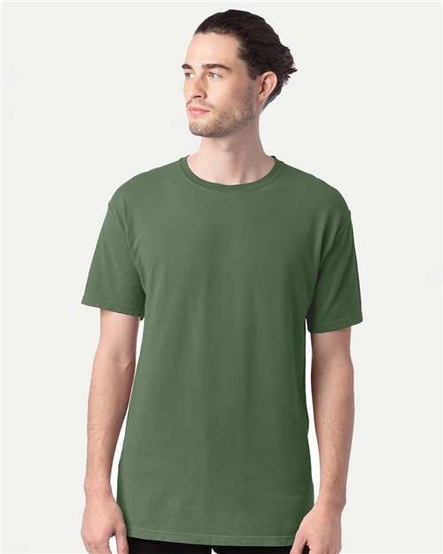 ComfortWash by Hanes T-Shirts S / Moss ComfortWash by Hanes GDH100 Men's 5.5 oz., 100% Ringspun Cotton Garment-Dyed T-Shirt