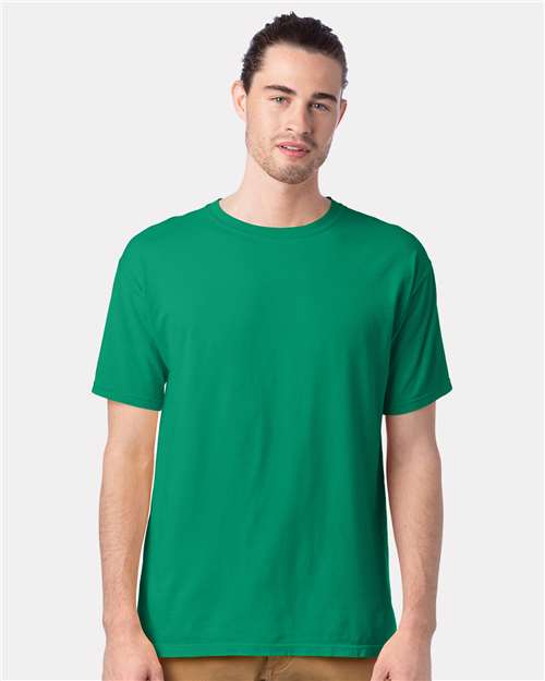ComfortWash by Hanes T-Shirts S / Rich Green Grass ComfortWash by Hanes GDH100 Men's 5.5 oz., 100% Ringspun Cotton Garment-Dyed T-Shirt