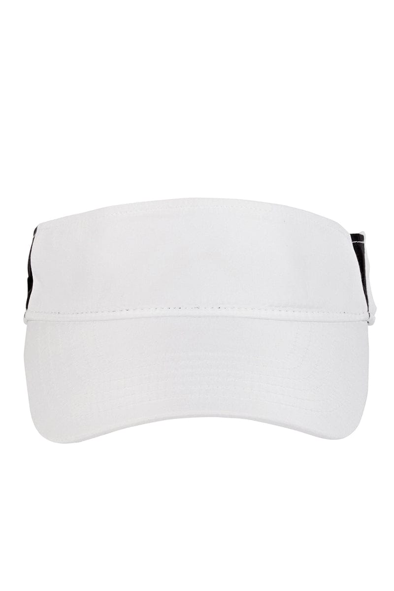 Core 365 Headwear OS / White/ Carbon Core 365 CE002: Adult Drive Performance Visor