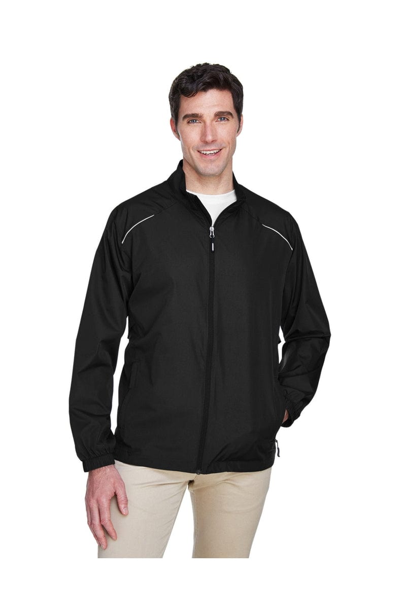 Core 365 Outerwear 5XL / Black Core 365 88183: Men's Motivate Unlined Lightweight Jacket