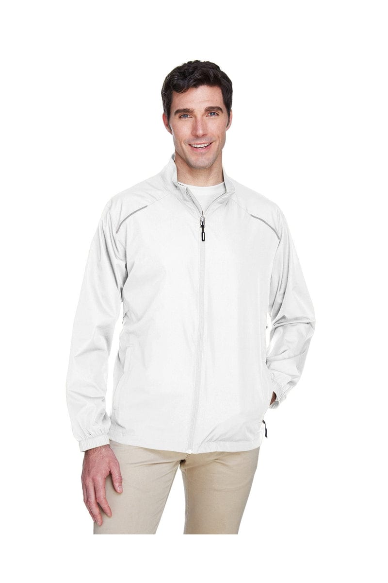 Core 365 Outerwear 5XL / White Core 365 88183: Men's Motivate Unlined Lightweight Jacket