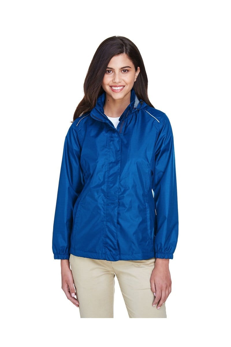 Core 365 Outerwear Core 365 78185: Ladies' Climate Seam-Sealed Lightweight Variegated Ripstop Jacket