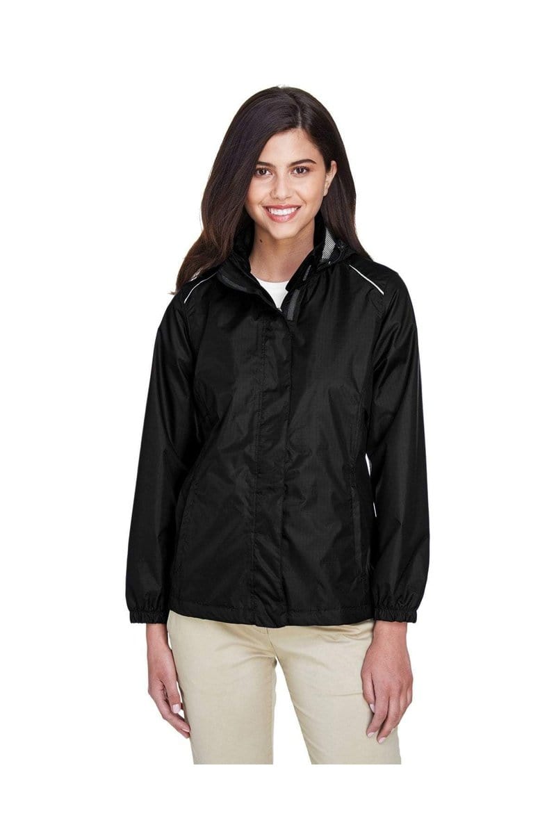 Core 365 Outerwear Core 365 78185: Ladies' Climate Seam-Sealed Lightweight Variegated Ripstop Jacket