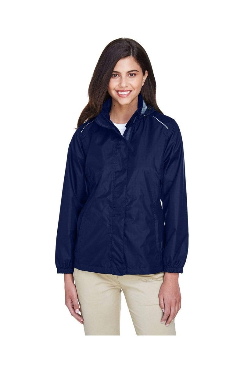 Core 365 Outerwear Core 365 78185: Ladies' Climate Seam-Sealed Lightweight Variegated Ripstop Jacket