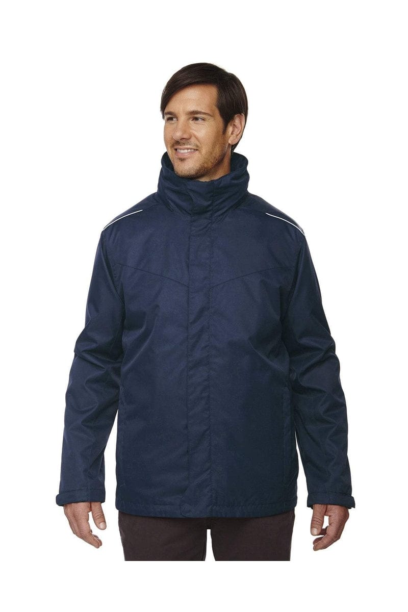 Core 365 Outerwear Core 365 88205T: Men's Tall Region 3-in-1 Jacket with Fleece Liner