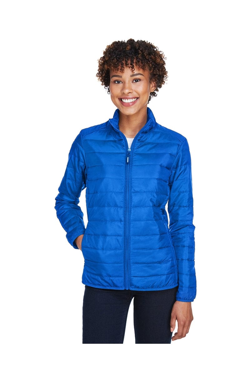 Core 365 Outerwear XS / True Royal Core 365 CE700W: Ladies' Prevail Packable Puffer Jacket