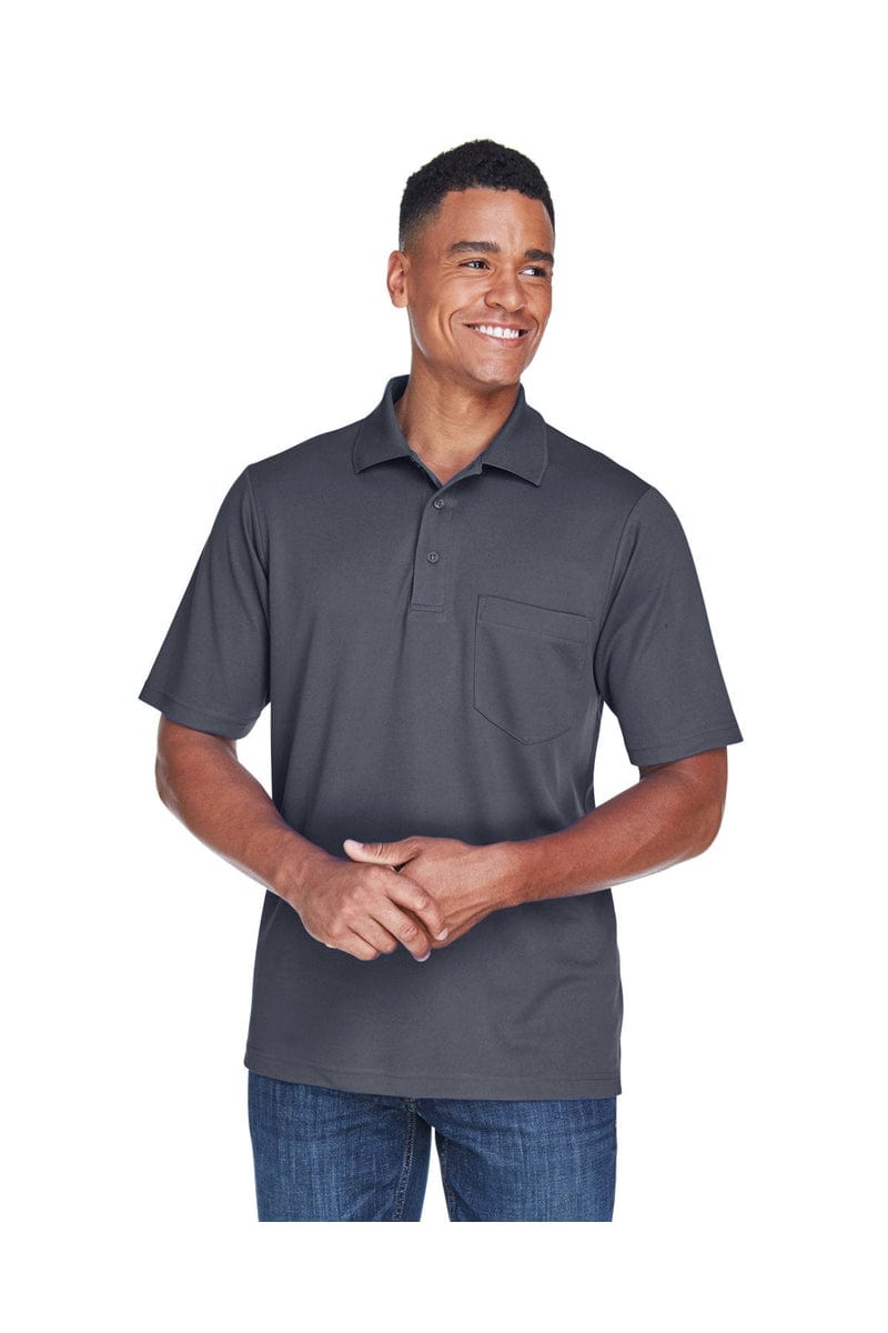 Core 365 88181P Men s Origin Performance Pique Polo with Pocket Bulkthreads Bulkthreads