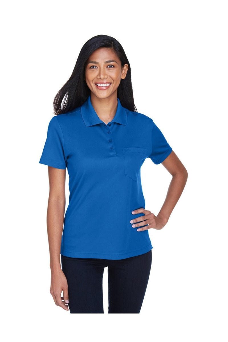 Core 365 Polos/Knits Core 365 78181P: Ladies' Origin Performance Pique Polo with Pocket