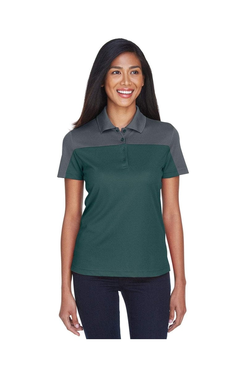 Core 365 Polos/Knits Core 365 CE101W: Ladies' Balance Colorblock Performance Pique Polo