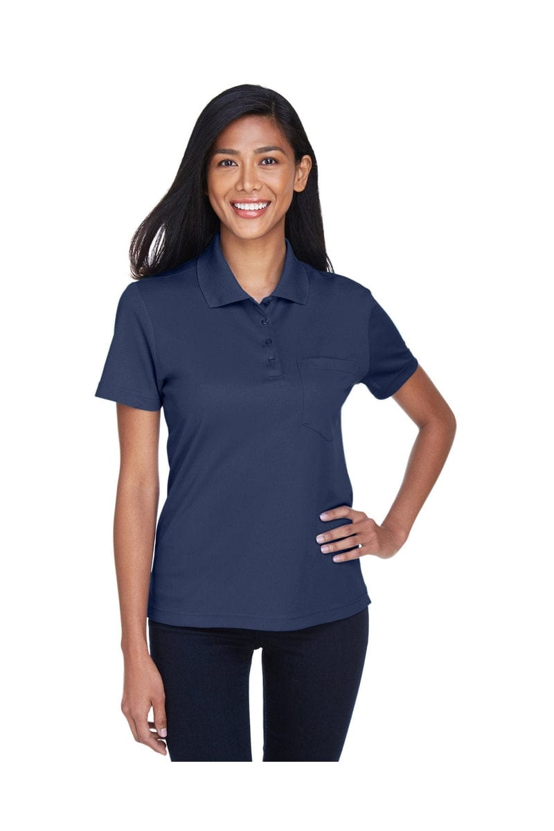 Core 365 Polos/Knits XS / Classic Navy Core 365 78181P: Ladies' Origin Performance Pique Polo with Pocket