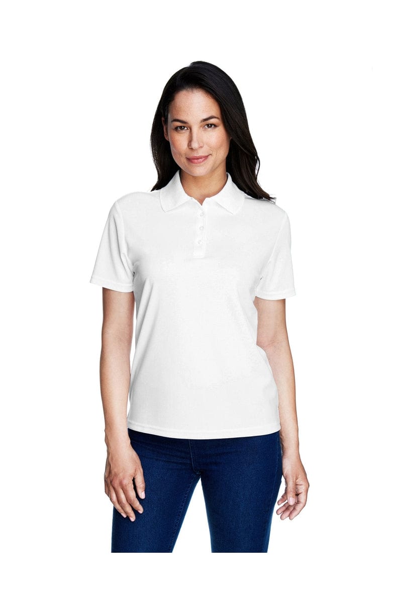 Core 365 Polos/Knits XS / White Core 365 78181: Ladies' Origin Performance Pique Polo