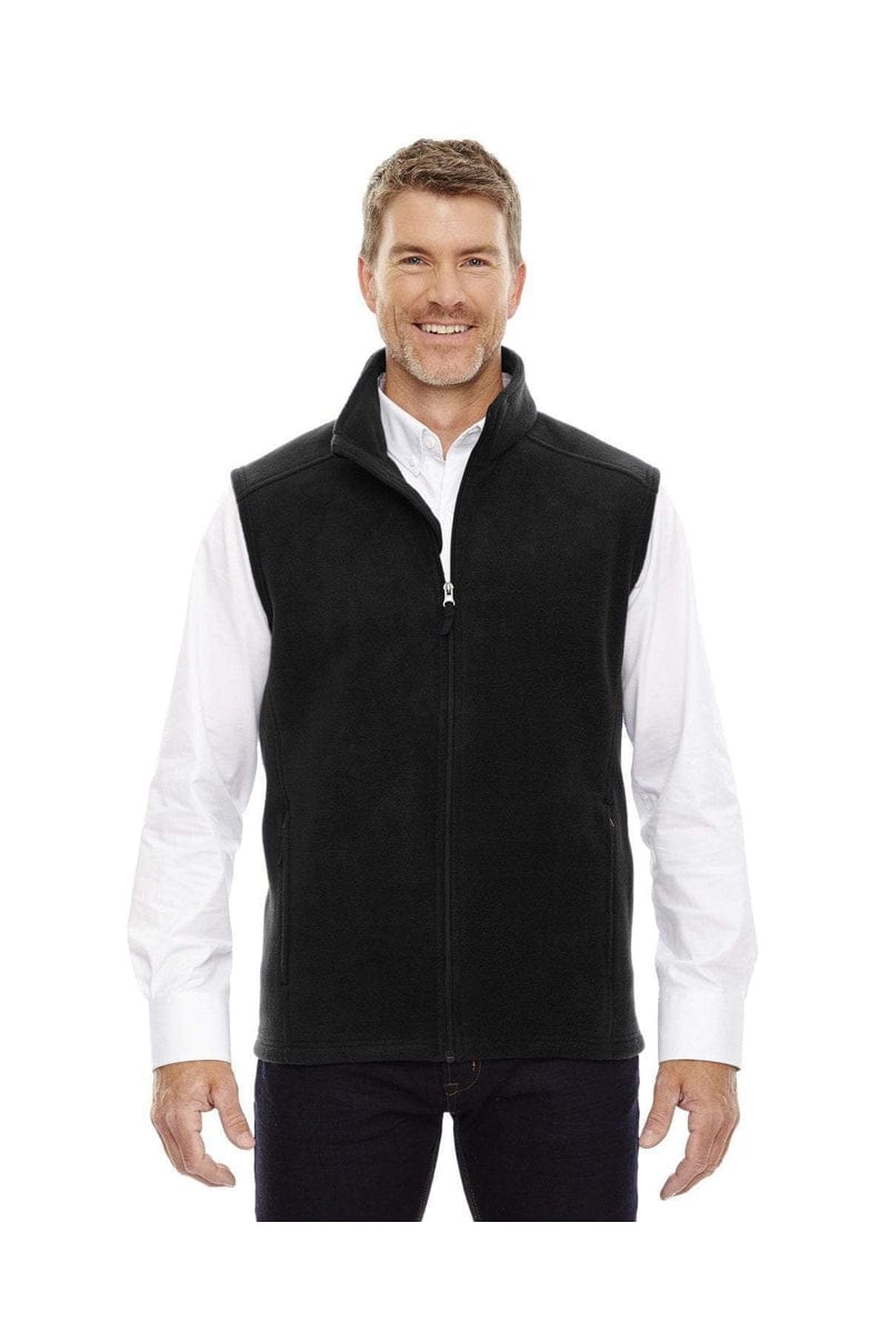 Core 365 Sweatshirts/Fleece 5XT / Black Core 365 88191T: Men's Tall Journey Fleece Vest