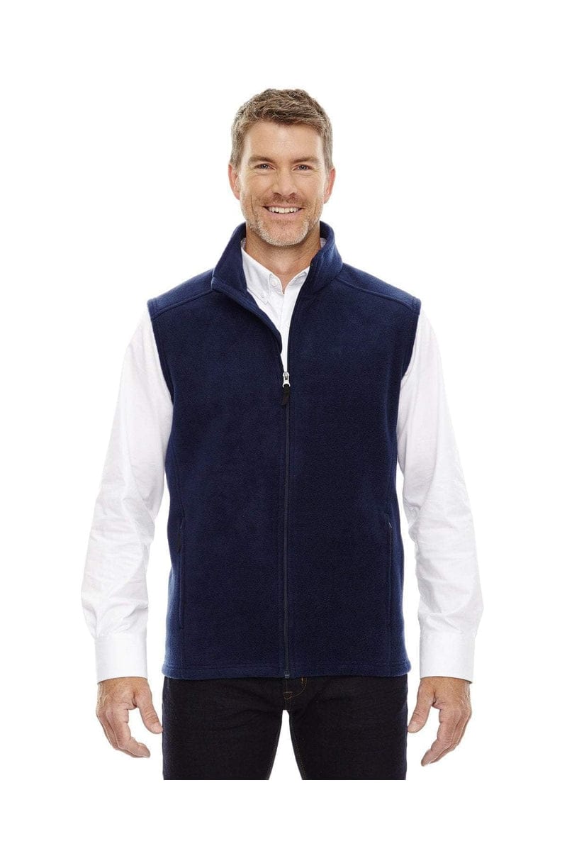 Core 365 88191T: Men's Tall Journey Fleece Vest Bulkthreads