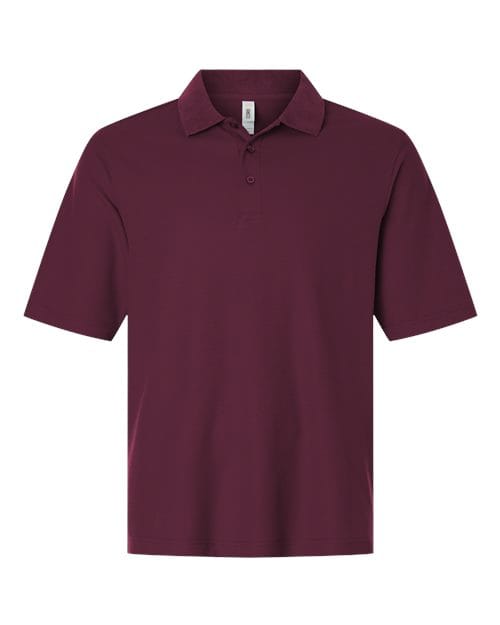 CORE365 13192 S / Burgundy CE106: Men's Resolve CVC Performance Pique Polo