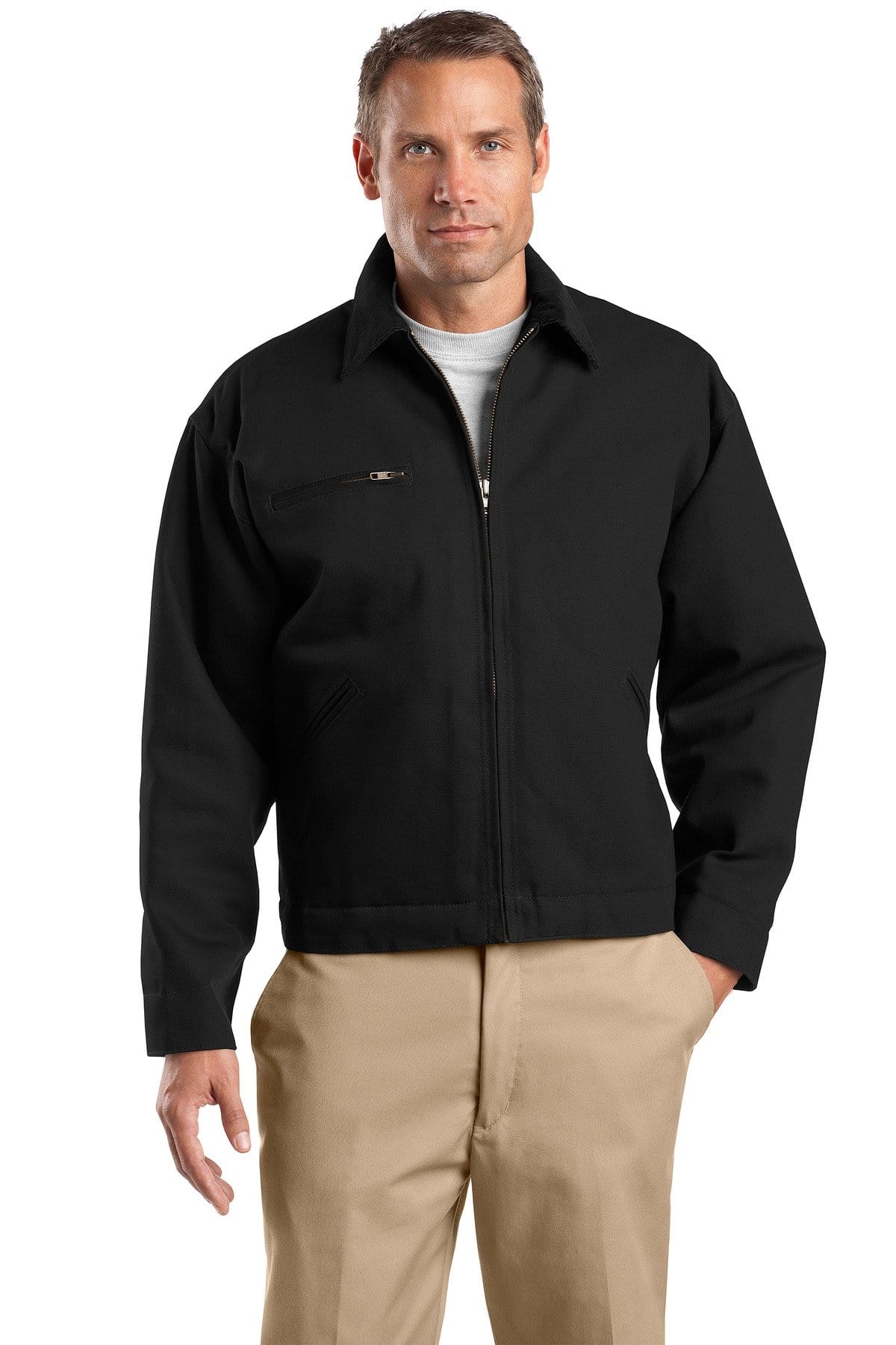 CornerStone Outerwear CornerStone ®  Tall Duck Cloth Work Jacket. TLJ763