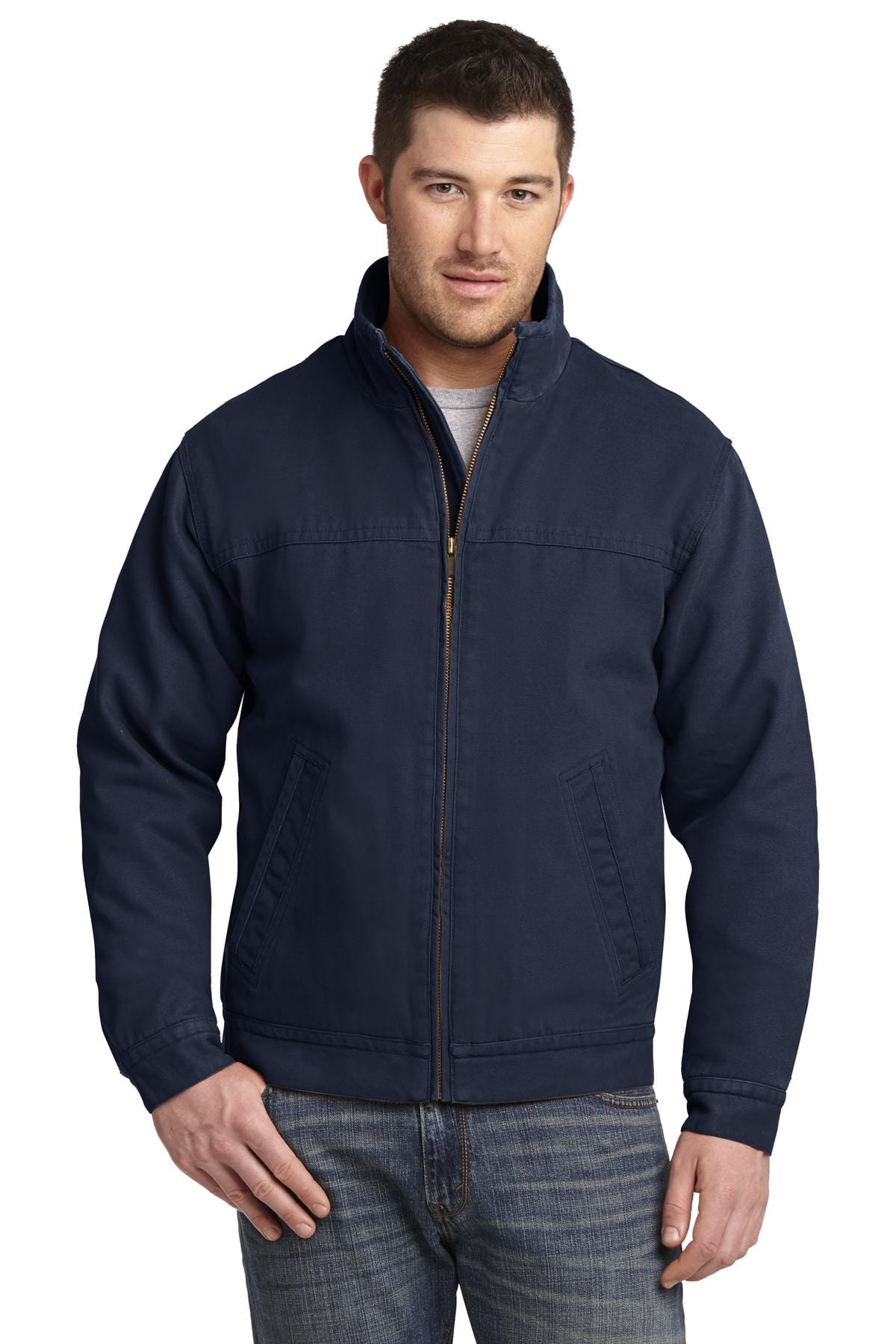 CornerStone Outerwear CornerStone ®  Washed Duck Cloth Flannel-Lined Work Jacket. CSJ40