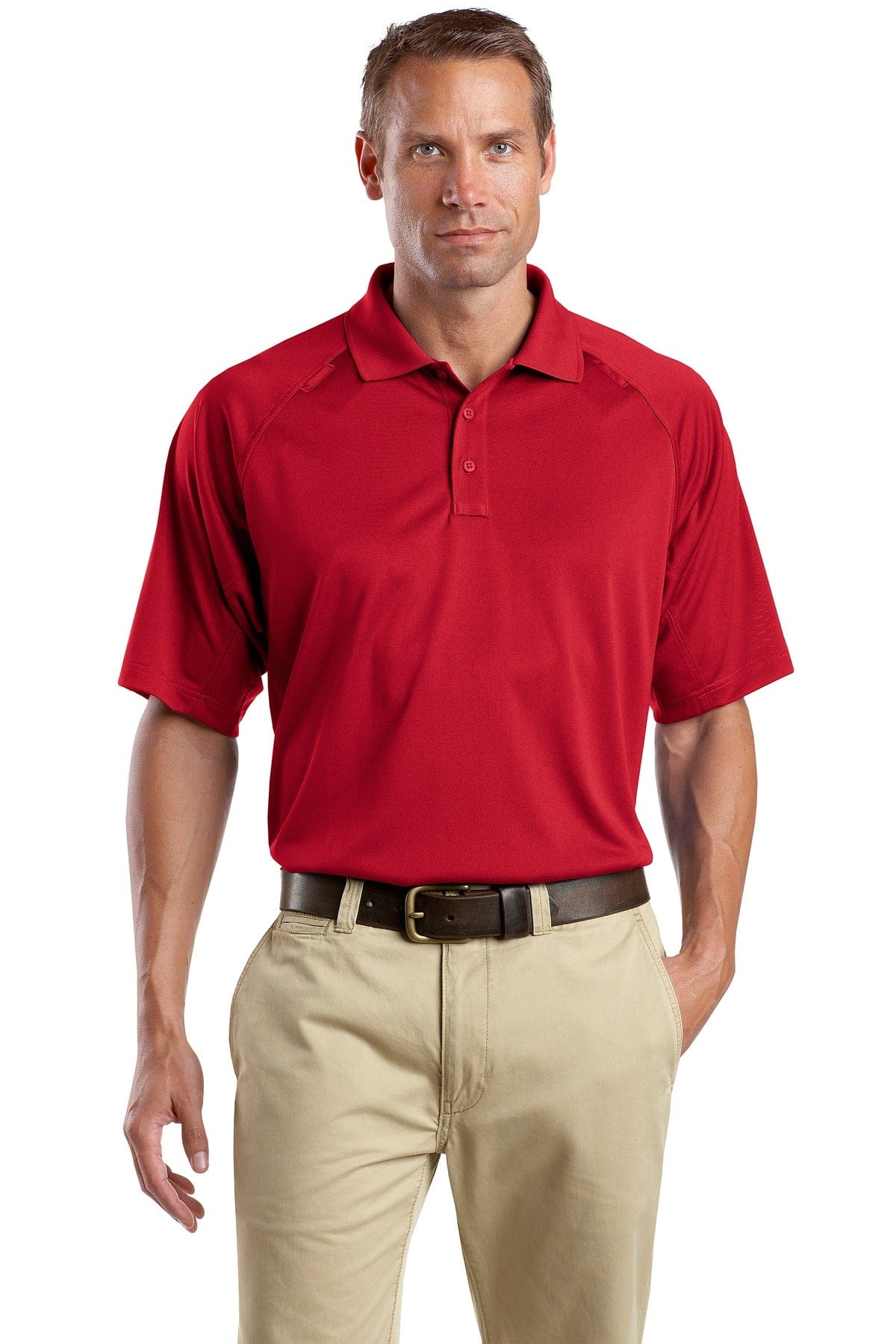 CornerStone Polos/Knits 5XL / Red CornerStone Select Snag-Proof Tactical Polo. CS410