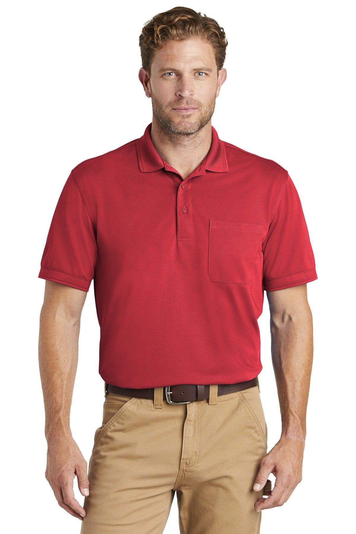 CornerStone Polos/Knits CornerStone  ®  Industrial Snag-Proof Pique Pocket Polo. CS4020P