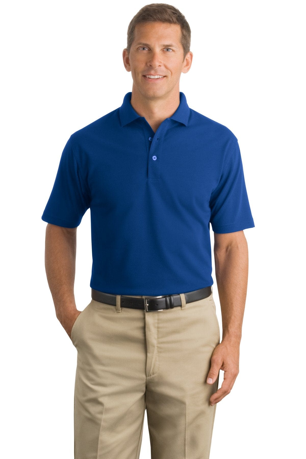 CornerStone Polos/Knits S / Royal DISCONTINUED  CornerStone ®  - Industrial Pique Polo. CS402