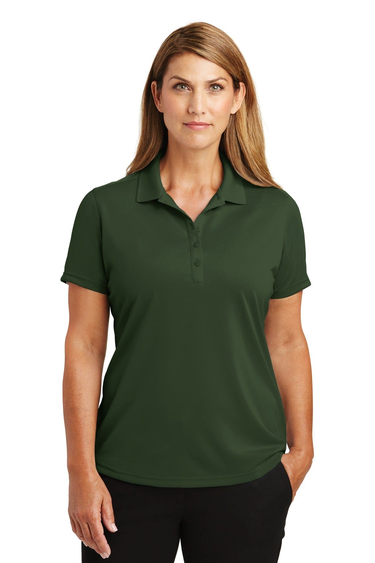 CornerStone Polos/Knits XS / Dark Green CornerStone ®  Ladies Select Lightweight Snag-Proof Polo. CS419