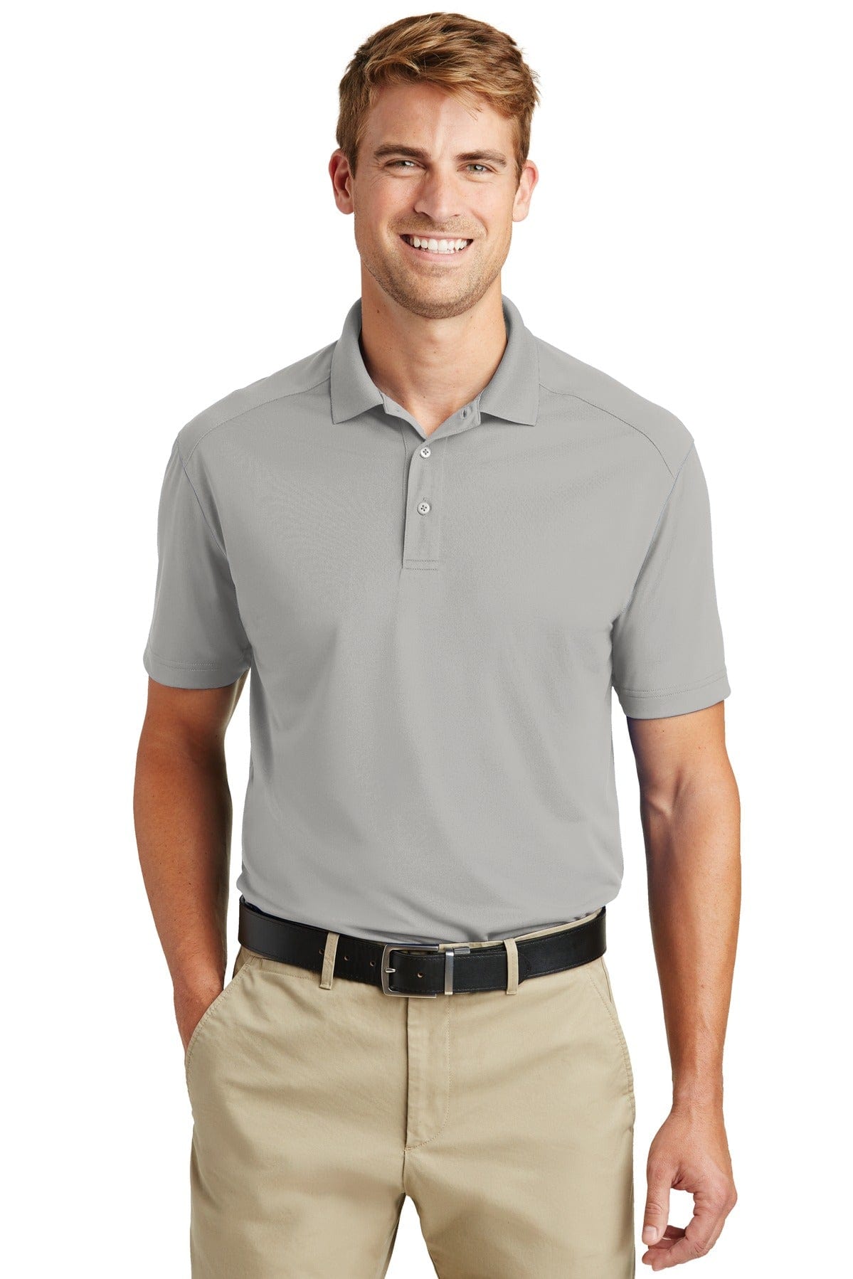 CornerStone Polos/Knits XS / Light Grey CornerStone ®  Select Lightweight Snag-Proof Polo. CS418
