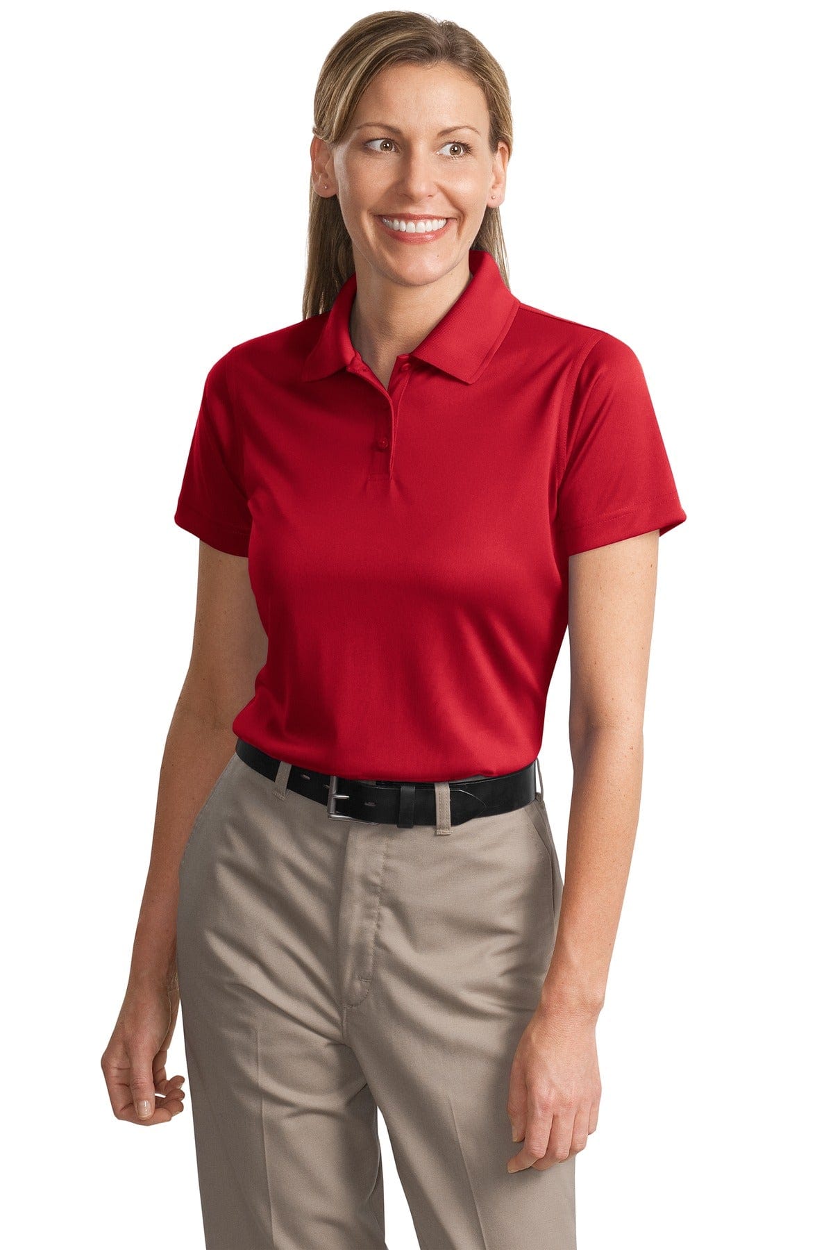 CornerStone Polos/Knits XS / Red CornerStone ®  - Ladies Select Snag-Proof Polo. CS413