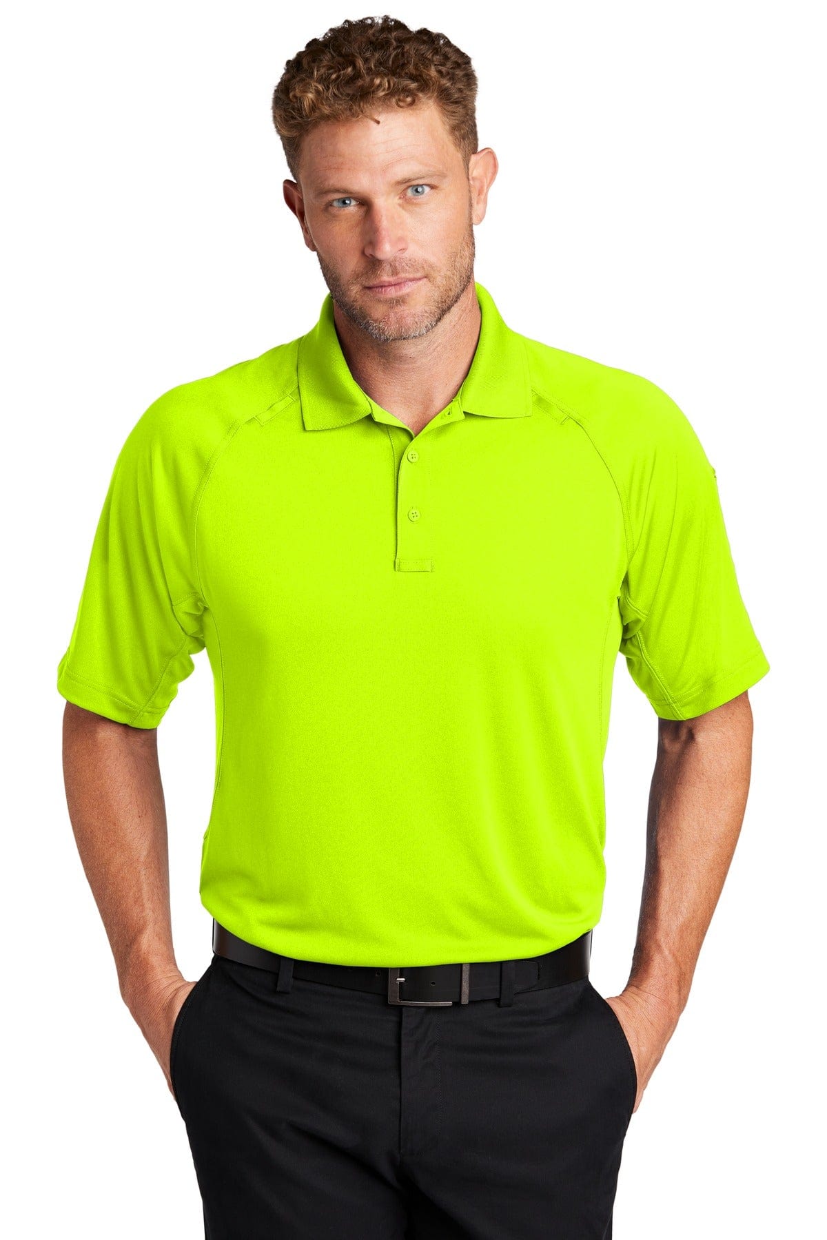CornerStone Polos/Knits XS / Safety Yellow CornerStone CS420: Select Lightweight Snag-Proof Tactical Polo
