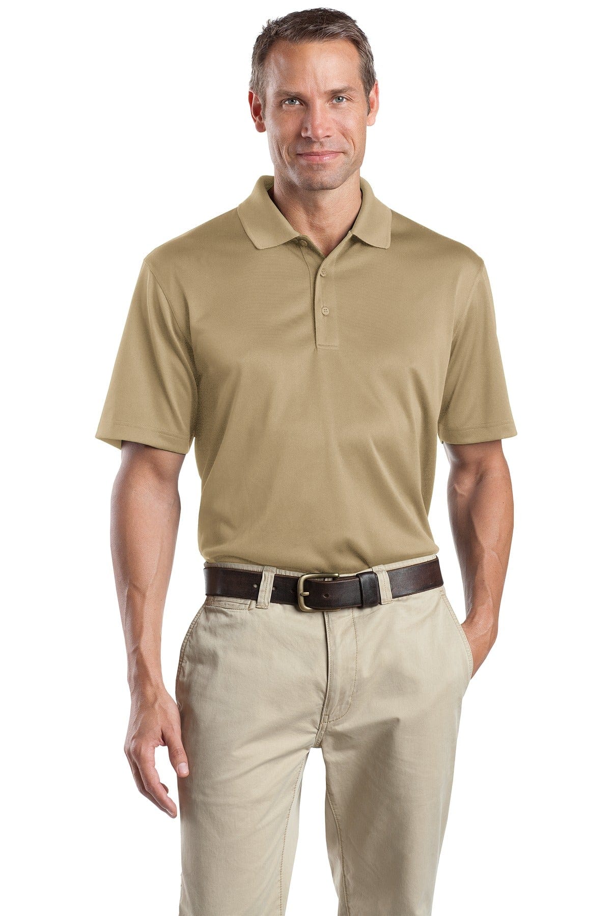 CornerStone Polos/Knits XS / Tan CornerStone ®  - Select Snag-Proof Polo. CS412