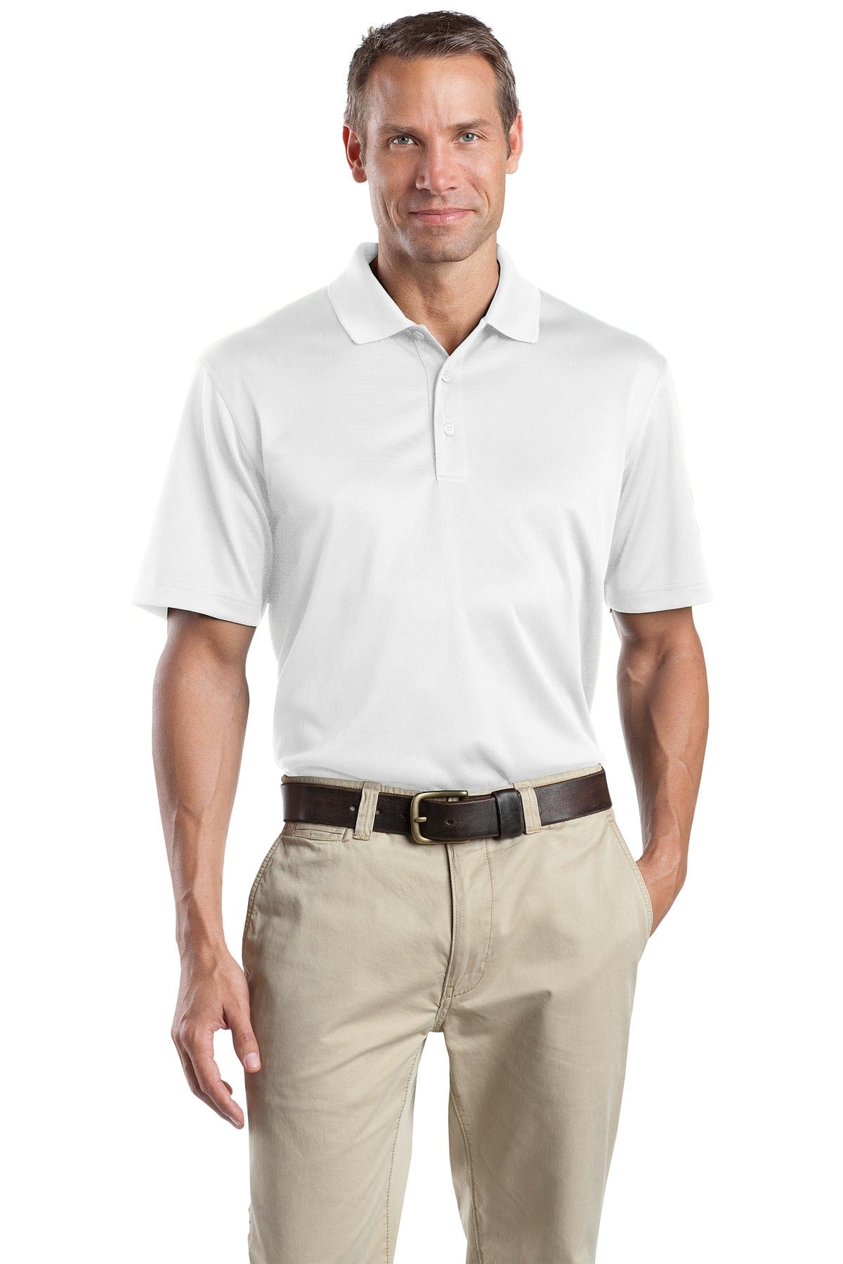 CornerStone Polos/Knits XS / White CornerStone ®  - Select Snag-Proof Polo. CS412