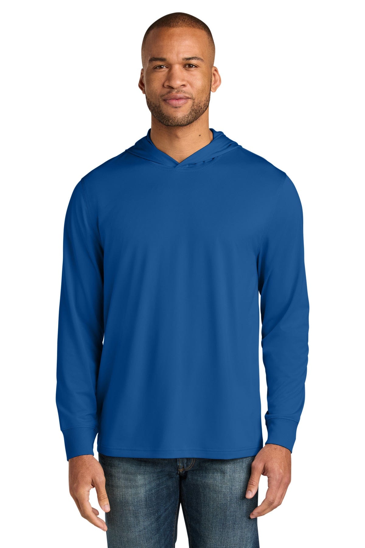 CornerStone T-Shirts 2XL / Royal CornerStone® Workwear Pro Long Sleeve Hooded Tee CS440LSH