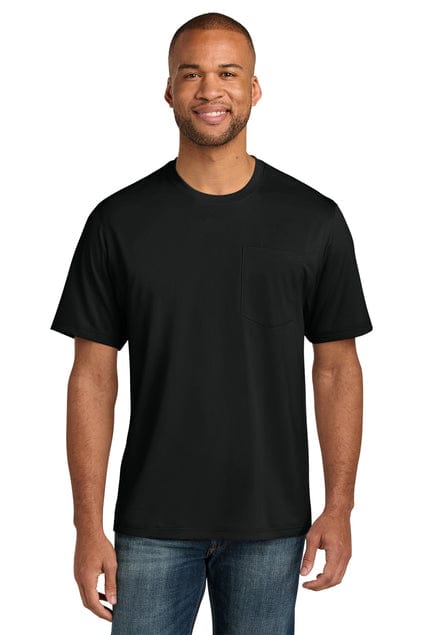 CornerStone T-Shirts LT / Black CornerStone® Tall Workwear Pro Short Sleeve Pocket Tee TLCS440P