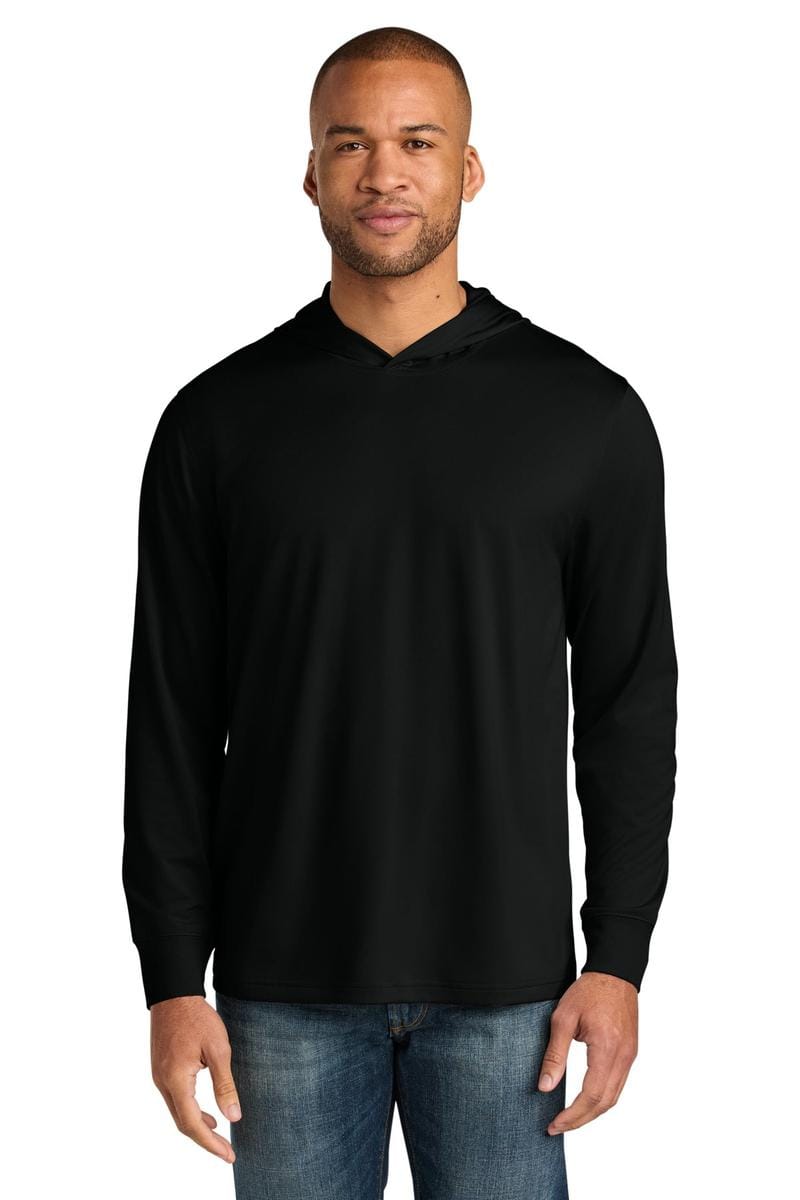 CornerStone T-Shirts M / Black CornerStone® Workwear Pro Long Sleeve Hooded Tee CS440LSH