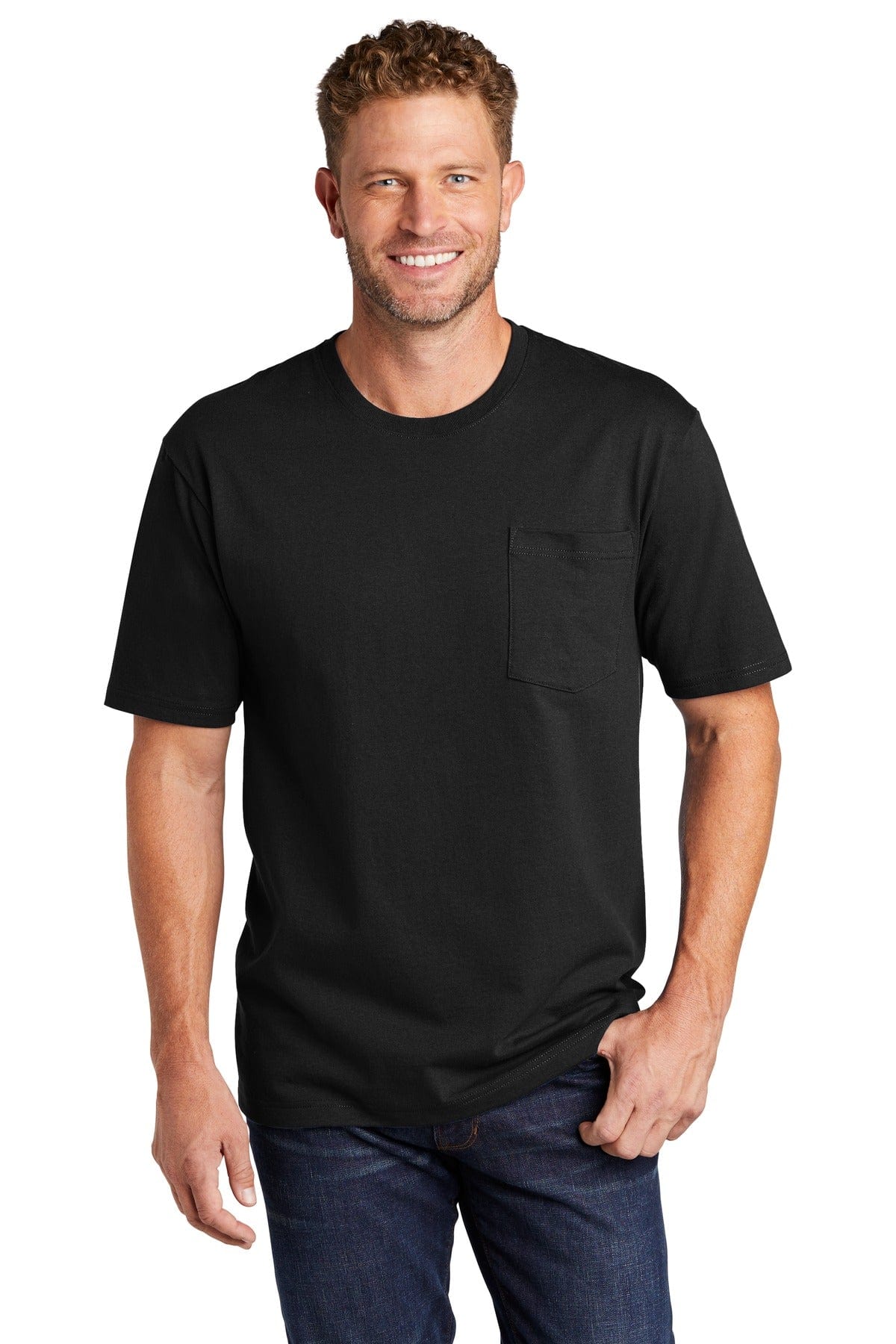 CornerStone T-Shirts S / Black CornerStone  ®  Workwear Pocket Tee CS430