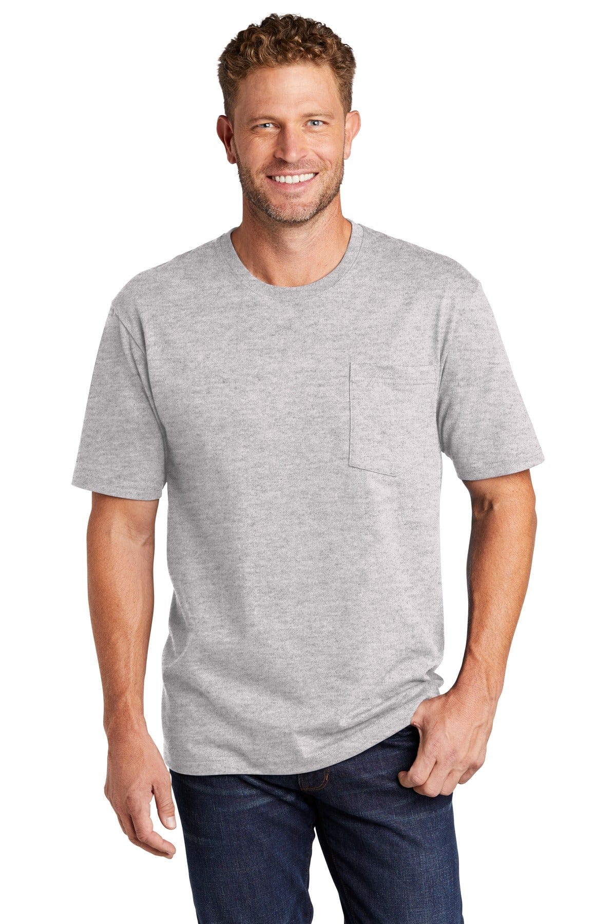 CornerStone T-Shirts S / Heather Grey CornerStone  ®  Workwear Pocket Tee CS430