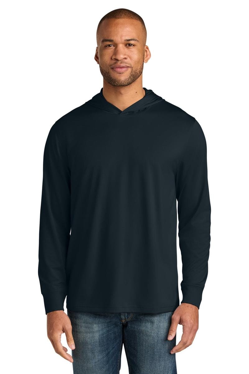 CornerStone T-Shirts XS / Navy CornerStone® Workwear Pro Long Sleeve Hooded Tee CS440LSH