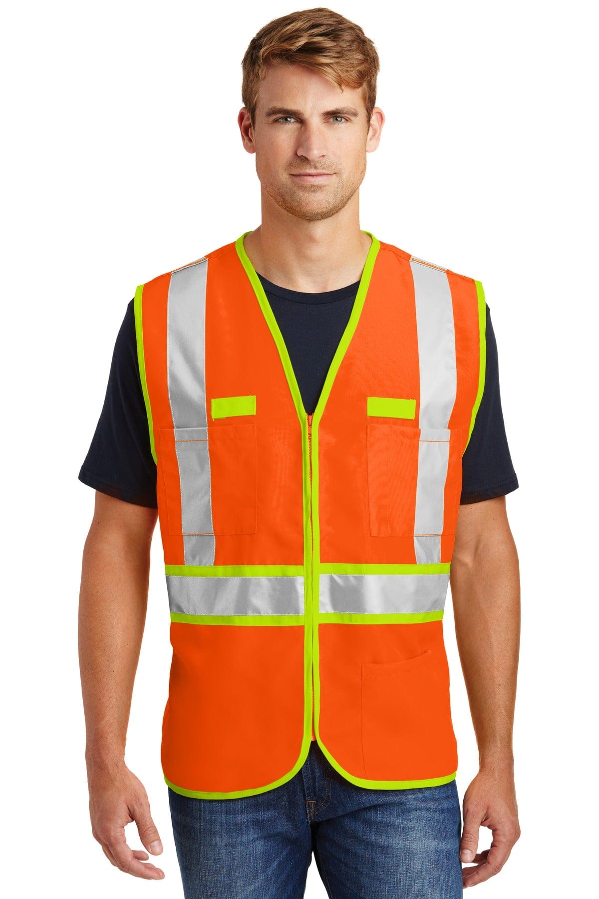 CornerStone - ANSI 107 Class 2 Dual-Color Safety Vest. CSV407 in 