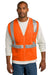 CornerStone Workwear CornerStone CSV102: ANSI 107 Class 2 Mesh Zippered Vest