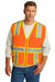 CornerStone Workwear CornerStone CSV105: ANSI 107 Class 2 Surveyor Zippered Two-Tone Vest