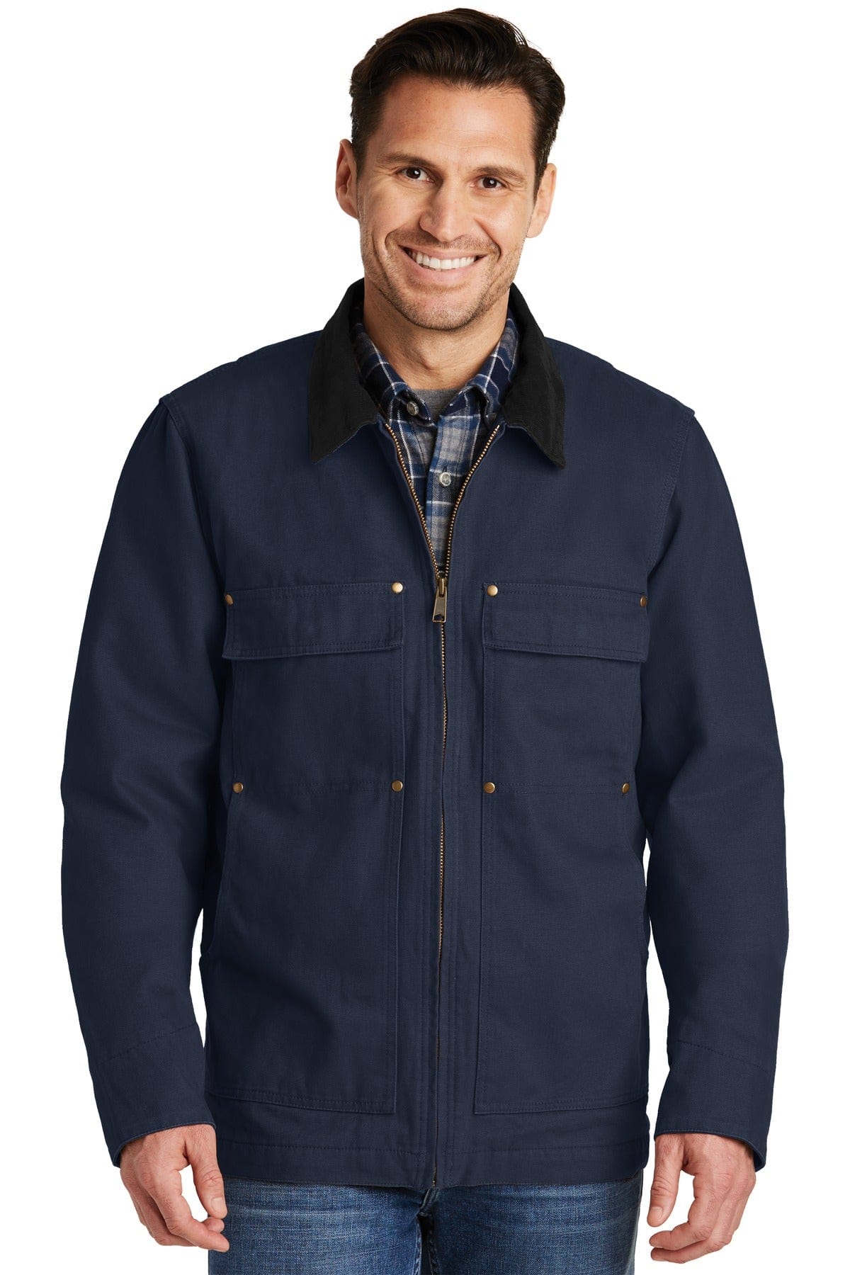 CornerStone Workwear CornerStone ®  Washed Duck Cloth Chore Coat. CSJ50