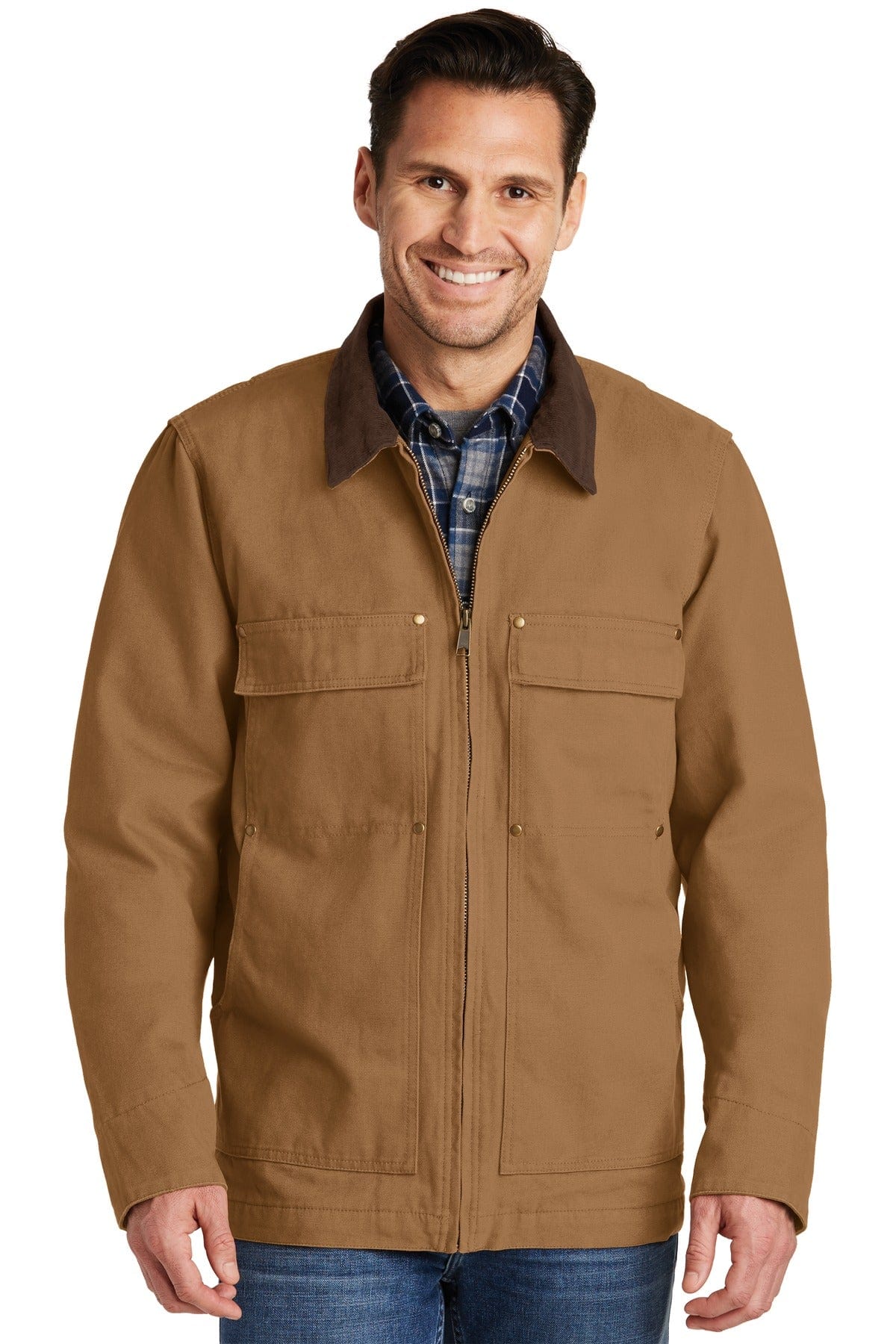 CornerStone Workwear CornerStone ®  Washed Duck Cloth Chore Coat. CSJ50