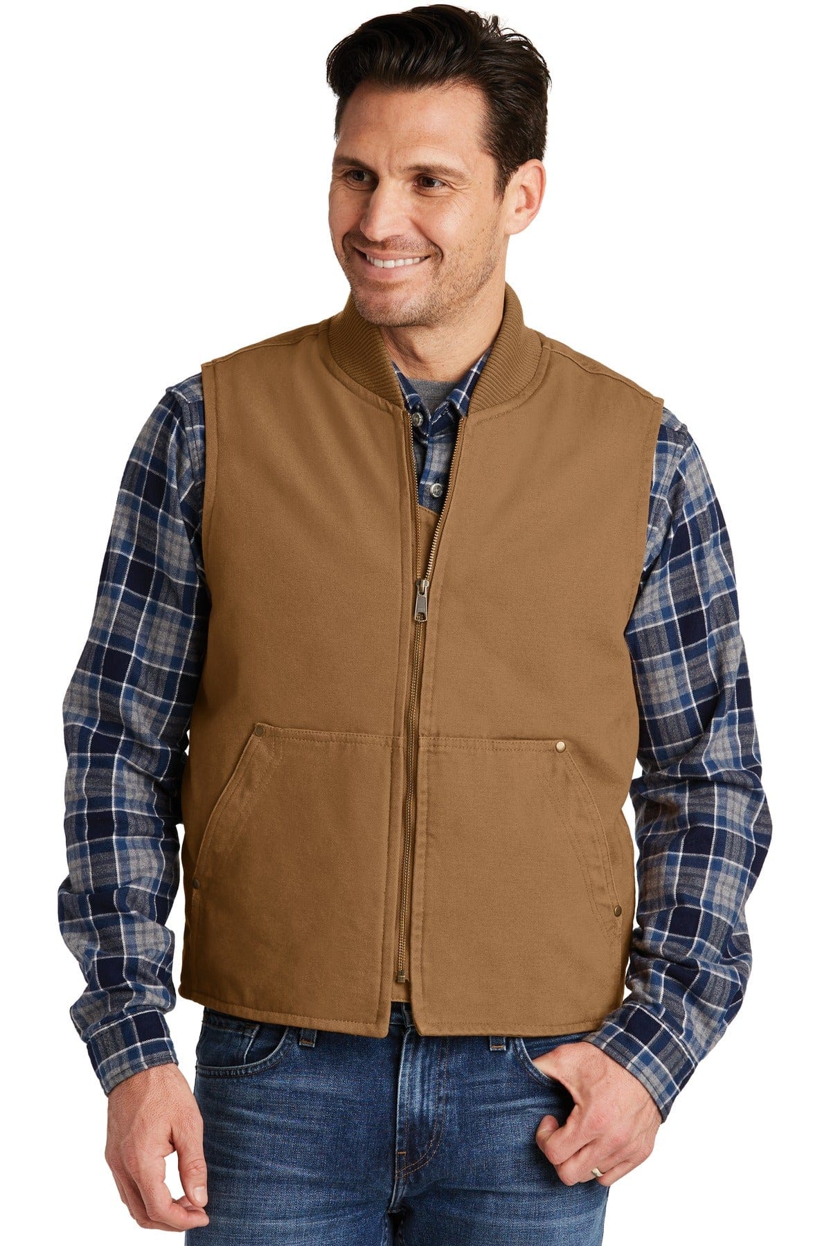 CornerStone Workwear CornerStone ®  Washed Duck Cloth Vest. CSV40